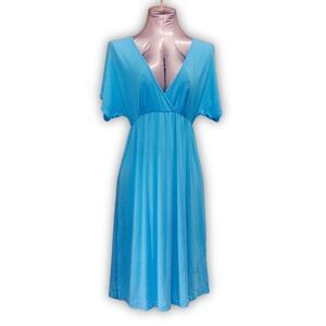 Nicole Miller New York Women's Sky Blue Sundress Size Small